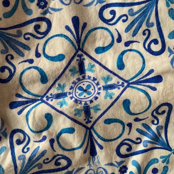 The Tiny Leo Short - Blue Mosaic Seersucker - Blue Mosaic Seersucker / 7/8Y - Picture 4 of 4